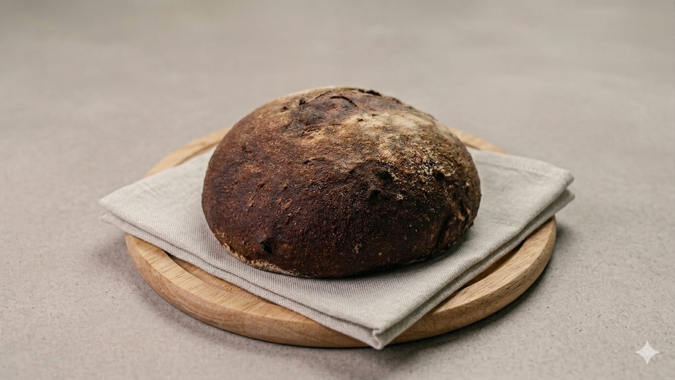 Pane e lievitati della casa in tavola